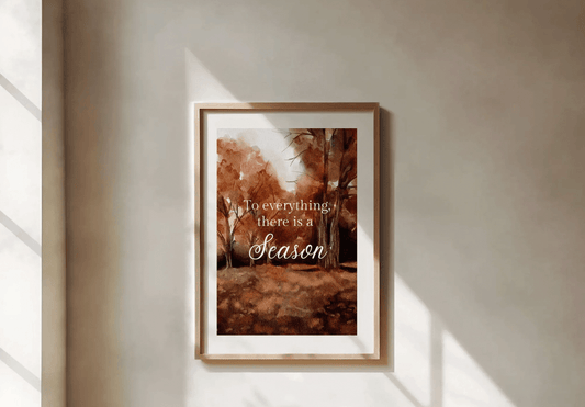 Celebrate Autumn with Digital Art Prints for Intentional Living