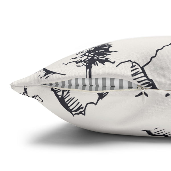 Minimalist Winter Tree Pillow & Cover | WINTER23PL34