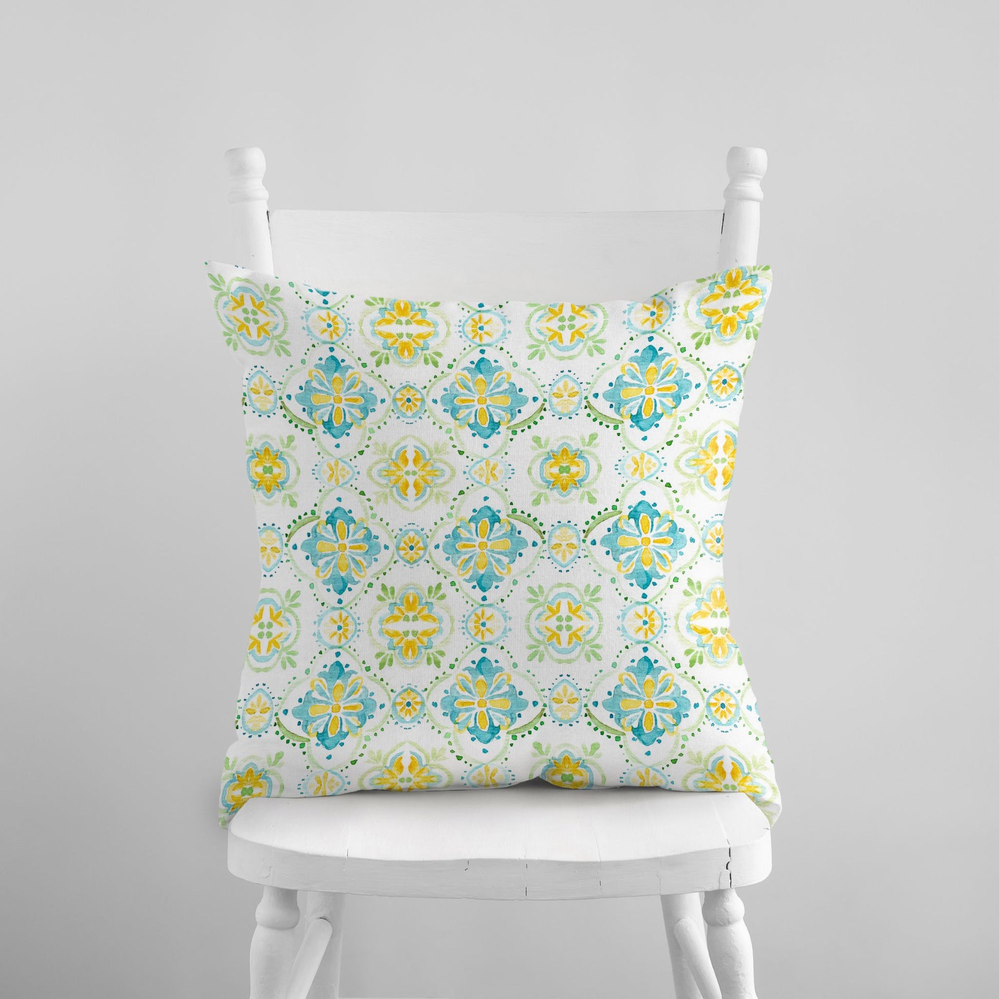 Watercolor lemon PILLOW & COVER - SUMMER23PL10