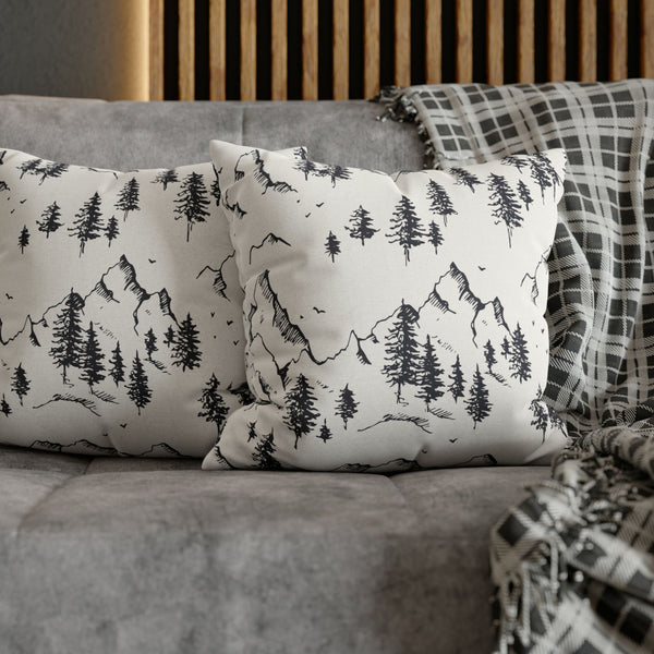 Minimalist Winter Tree Pillow & Cover | WINTER23PL34