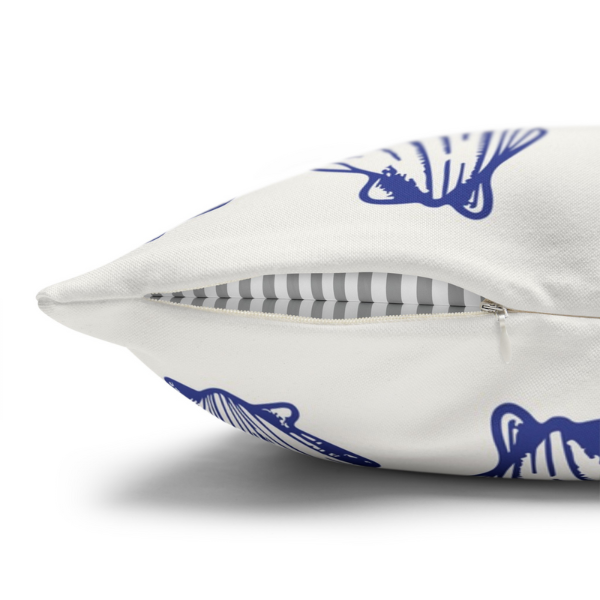 Blue Watercolor Seashell Coastal PILLOW & COVER | SUMMER24PLW09_ seashell