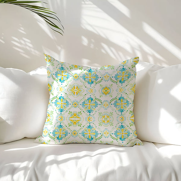 Watercolor lemon PILLOW & COVER - SUMMER23PL10