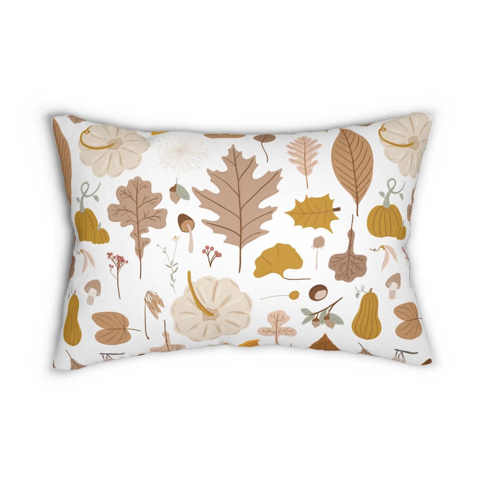  Pumpkin, Leaves Fall lumbar PILLOW from Blue Water Songs