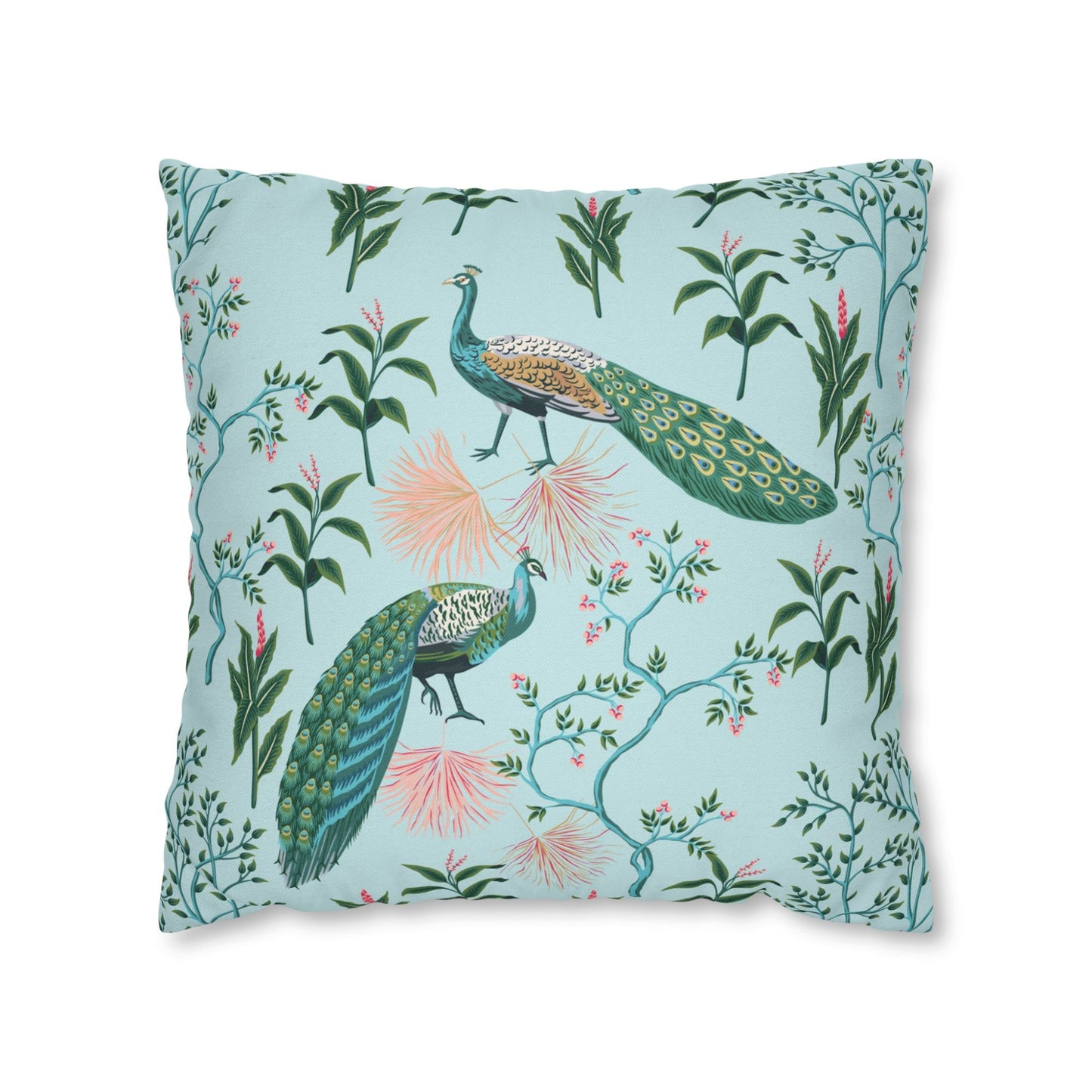 Chinoiserie Blue Peacocks Chinoiserie PILLOW from Blue Water Songs