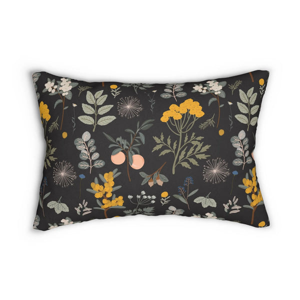 Autumn botanical lumbar PILLOW from Blue Water Songs 