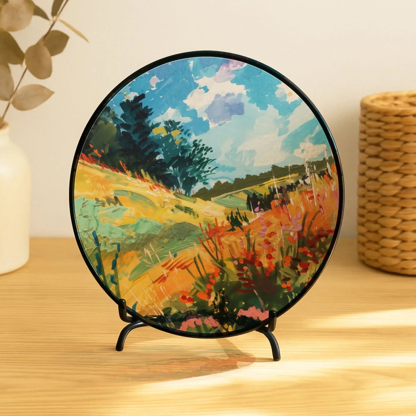 Oreiller et housse de Noël botanique aux baies d'hiver