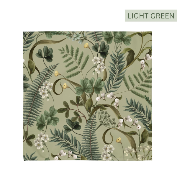 Light Green Botanical Napkins from Blue Water Songs