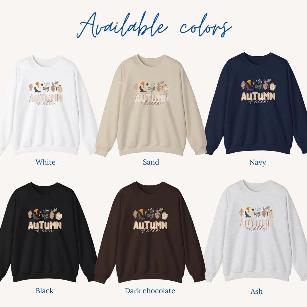 available colors of sweaters from Blue Water Songs