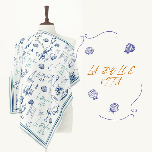 La Dolce Vita Soie - FOULARD Carré