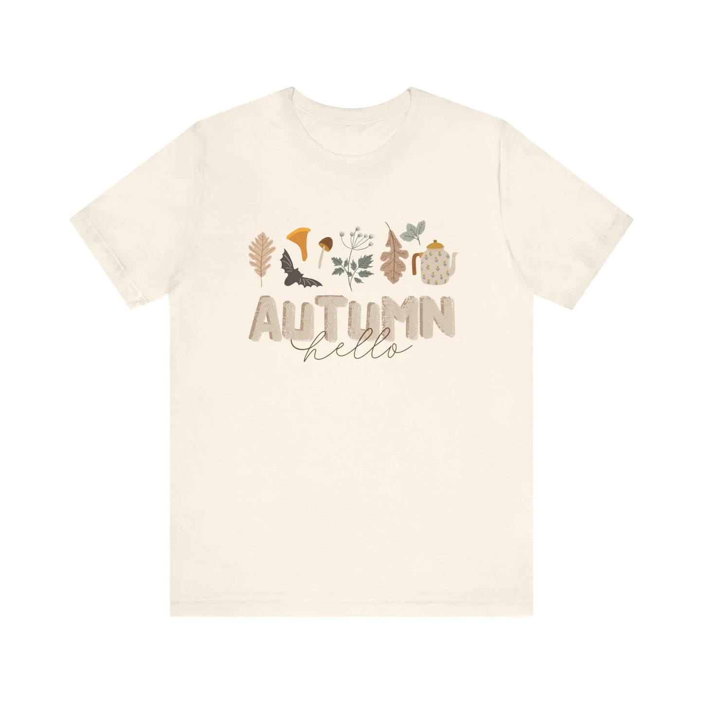 Blue Water Songs 'Hello Autumn' T-SHIRT - natural color