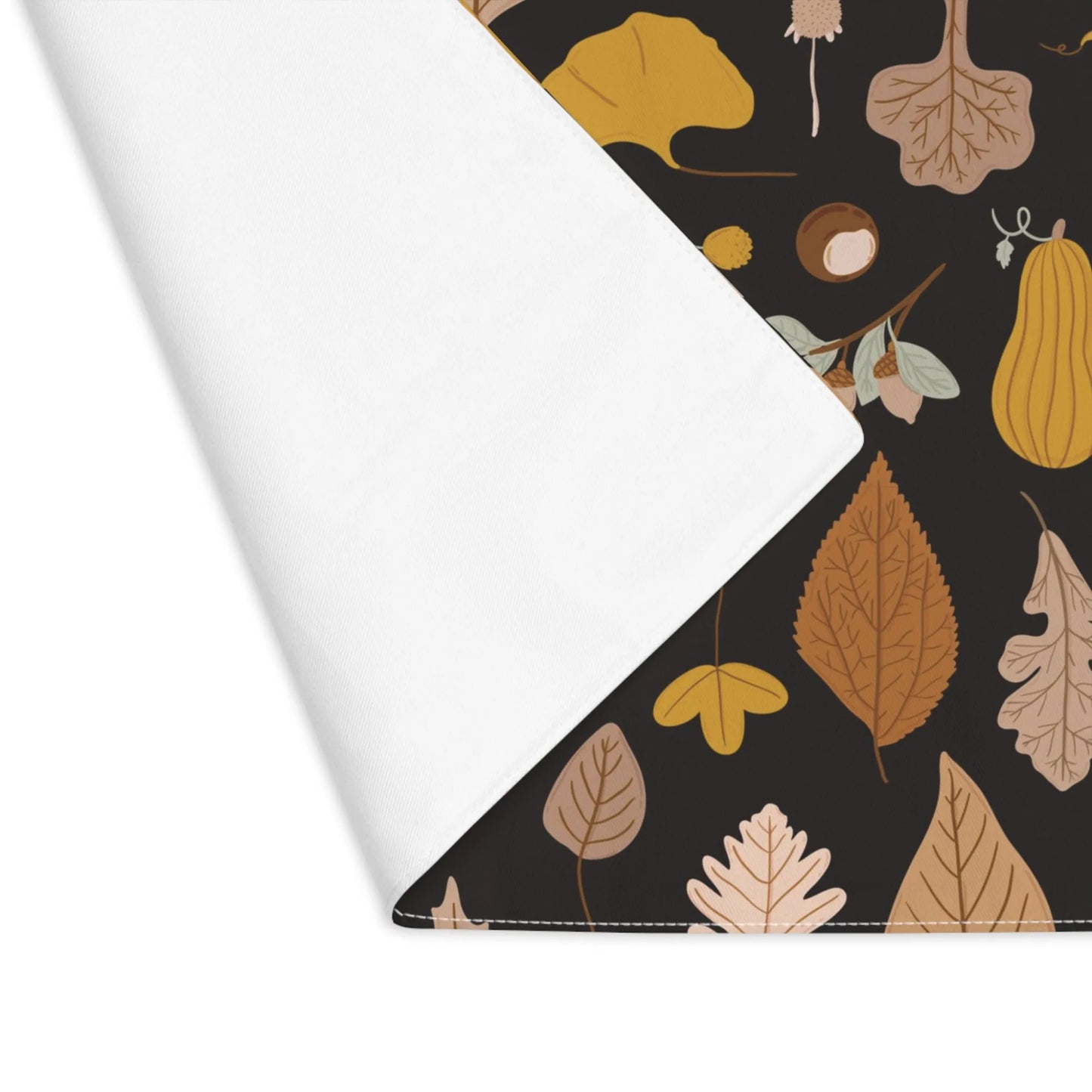 Autumn Pumpkin PLACEMATS from Blue Water Songs - black color