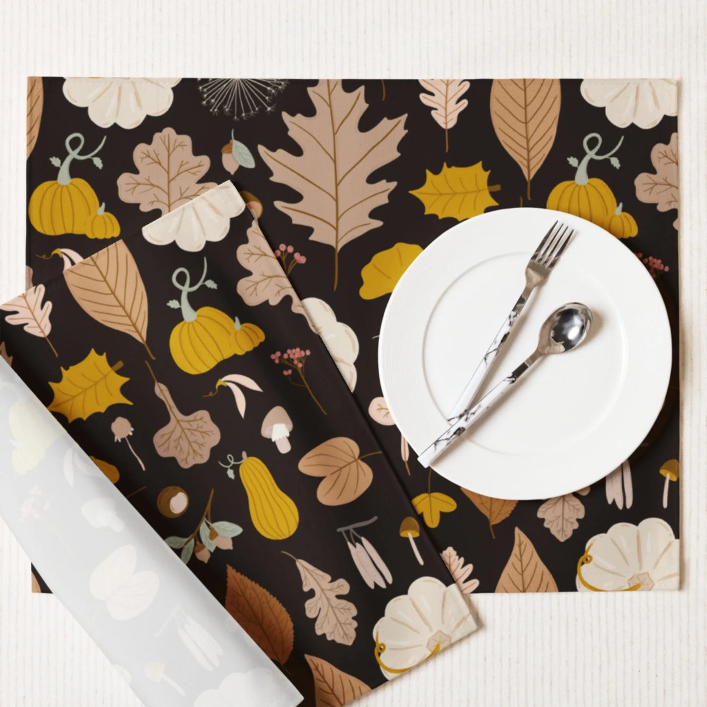 Autumn Pumpkin PLACEMATS from Blue Water Songs