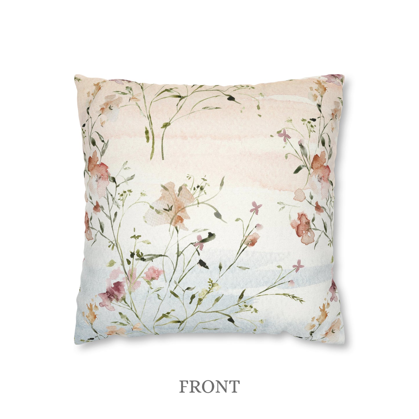 Oreiller et housses florales roses Bloom | DÉCOR DE PRINTEMPS