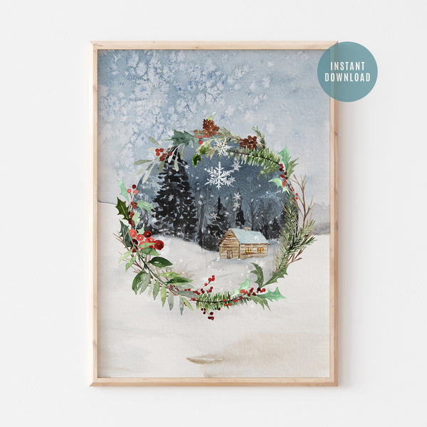 Watercolor Winter Wonderland - DIGITAL DOWNLOAD | winter22_15