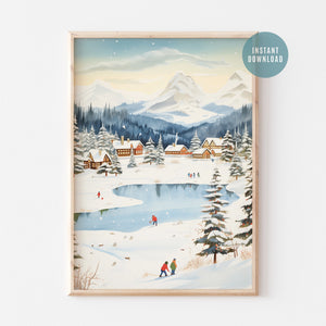 Winter Village - DIGITAL DOWNLOAD from Blue Water Songs