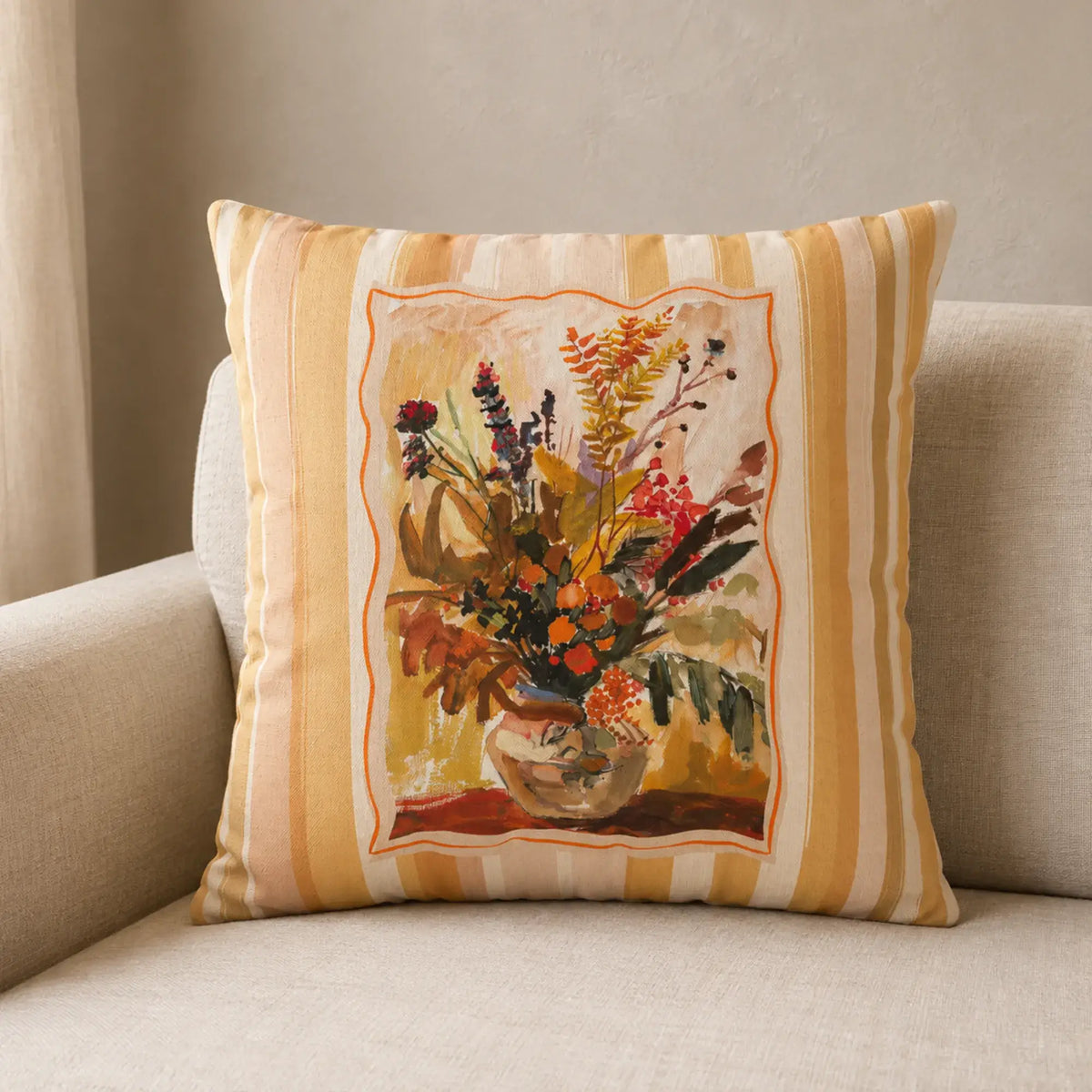 Autumn Bouquet Pillow and Cover
