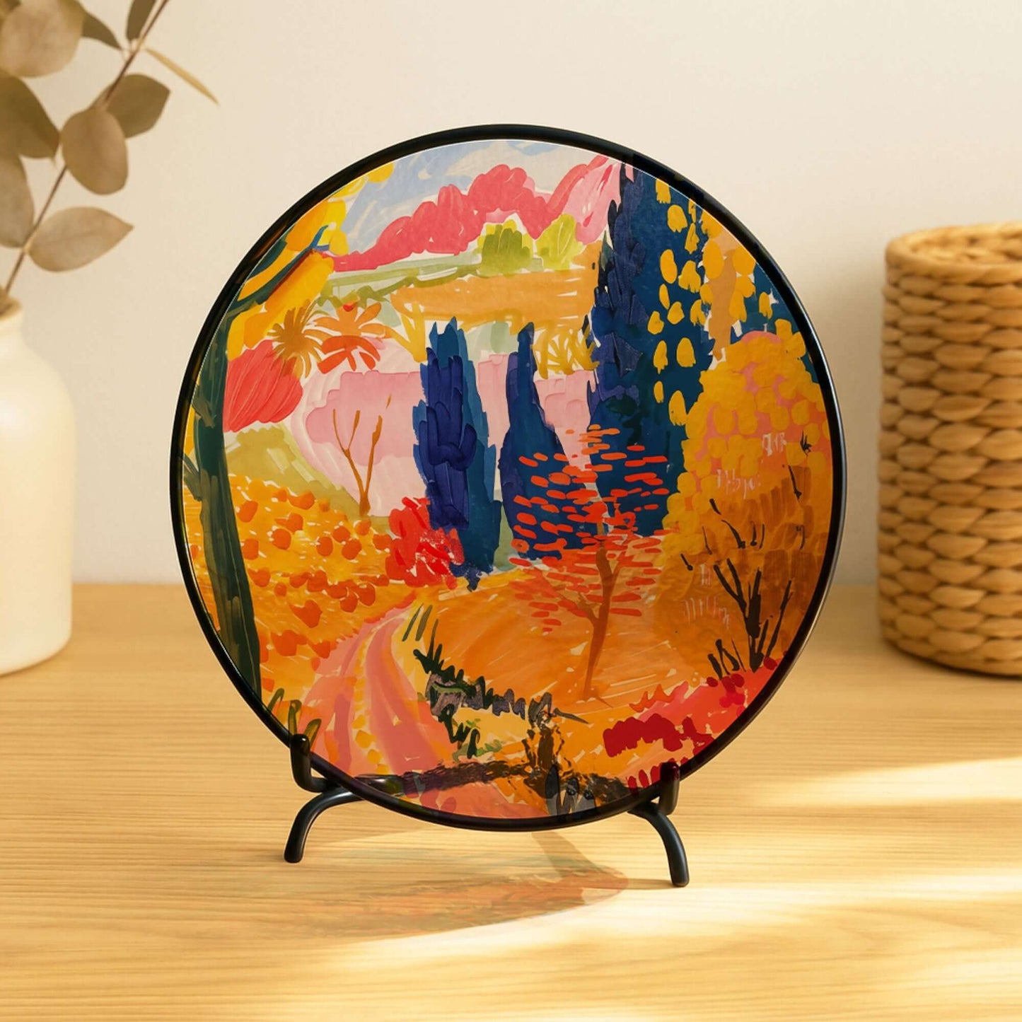 Oreiller et housse de Noël botanique aux baies d'hiver