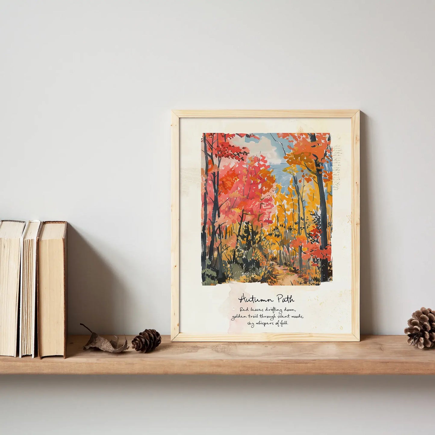 Affiche imprimée d’été de la côte amalfitaine - WALL ART - Impression physique