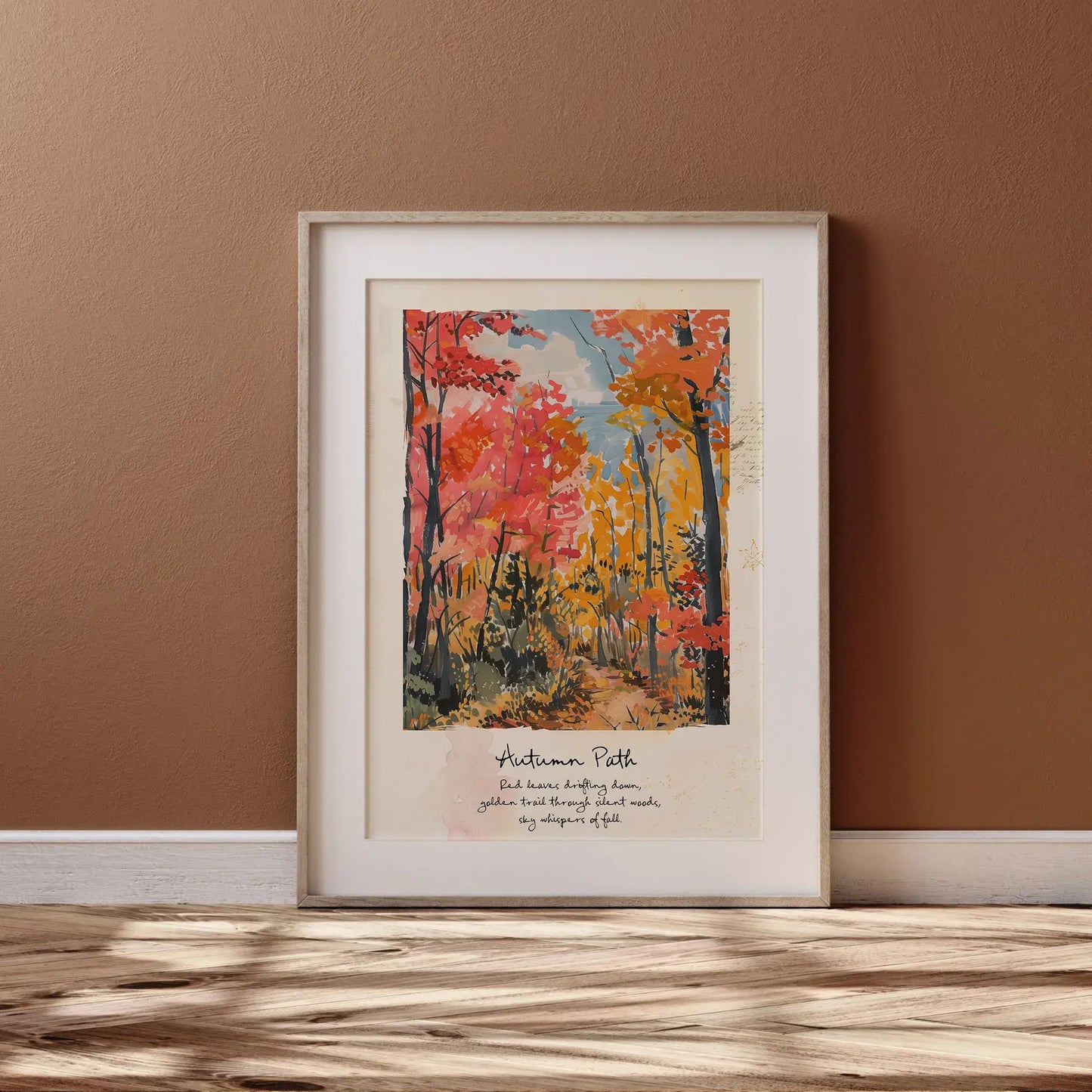 Affiche imprimée d’été de la côte amalfitaine - WALL ART - Impression physique