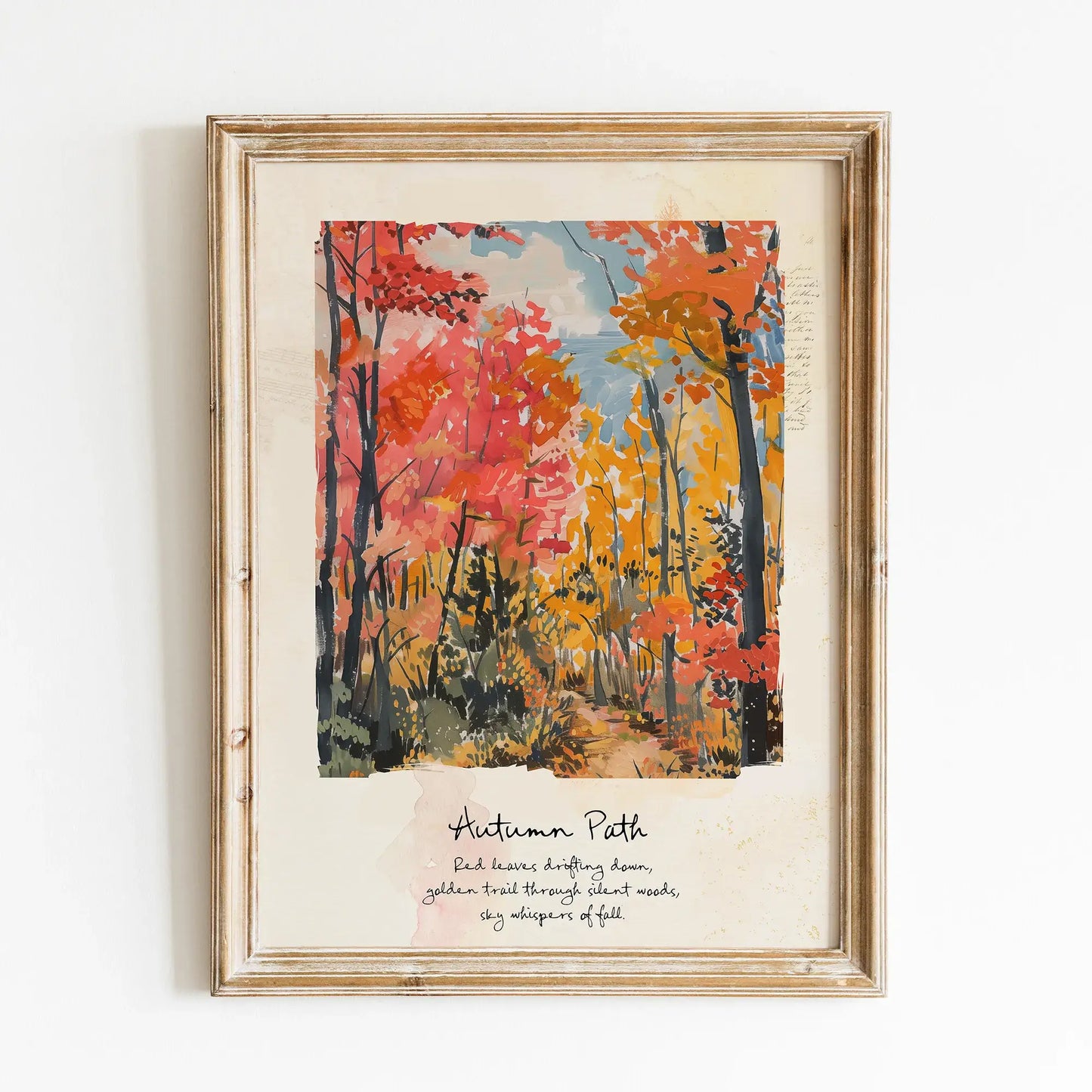 Affiche imprimée d’été de la côte amalfitaine - WALL ART - Impression physique