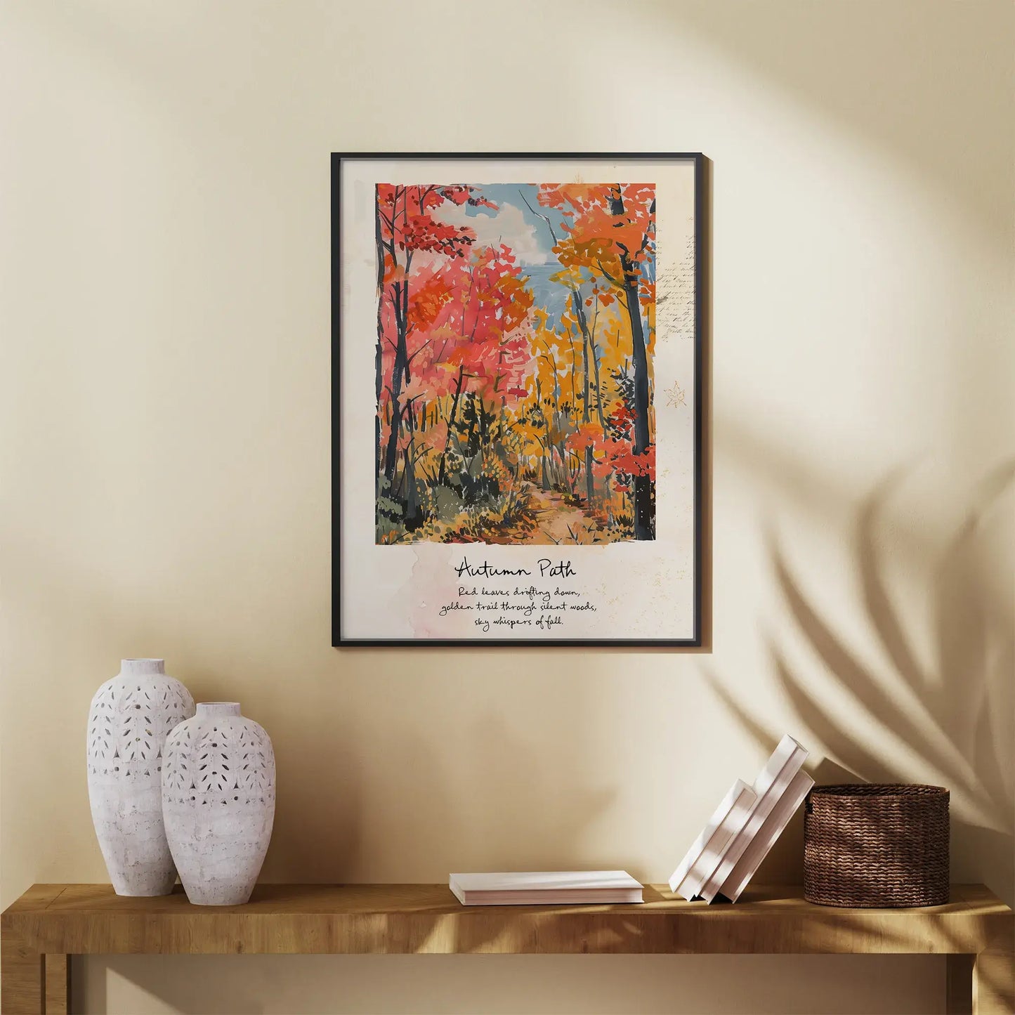 Affiche imprimée d’été de la côte amalfitaine - WALL ART - Impression physique