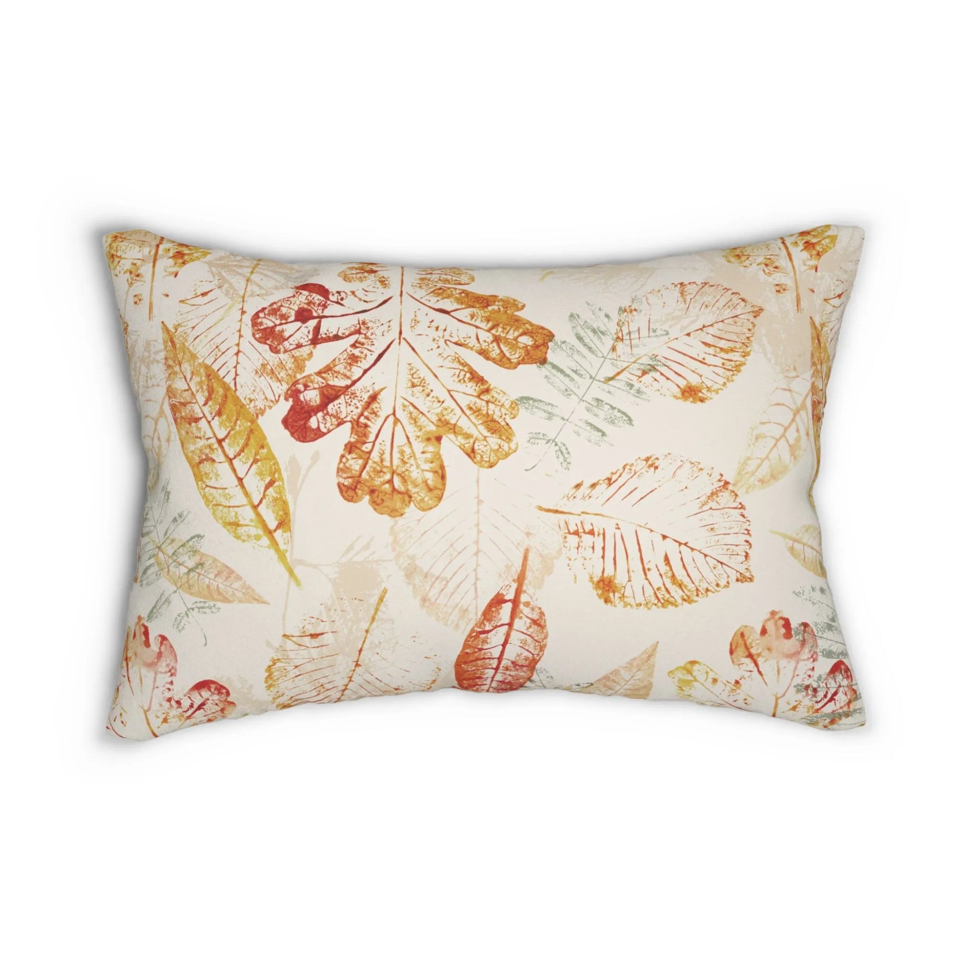 Autumn Leaves lumbar PILLOW from Blue Water Songs