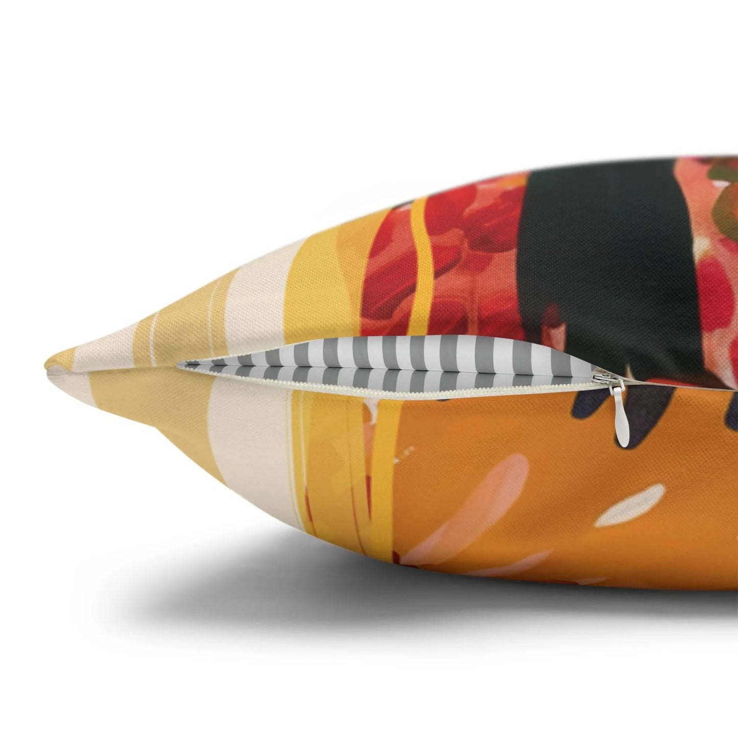 Colorful Autumn Road Pillow and Cover