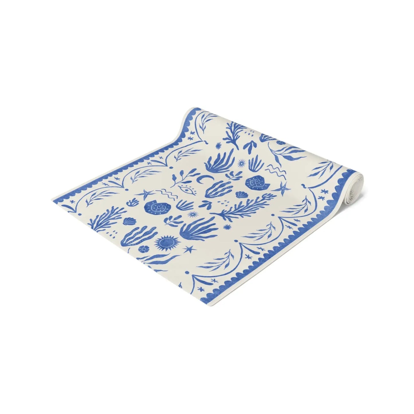 Blue Mediterranean TABLE RUNNER from Blue Water Songs