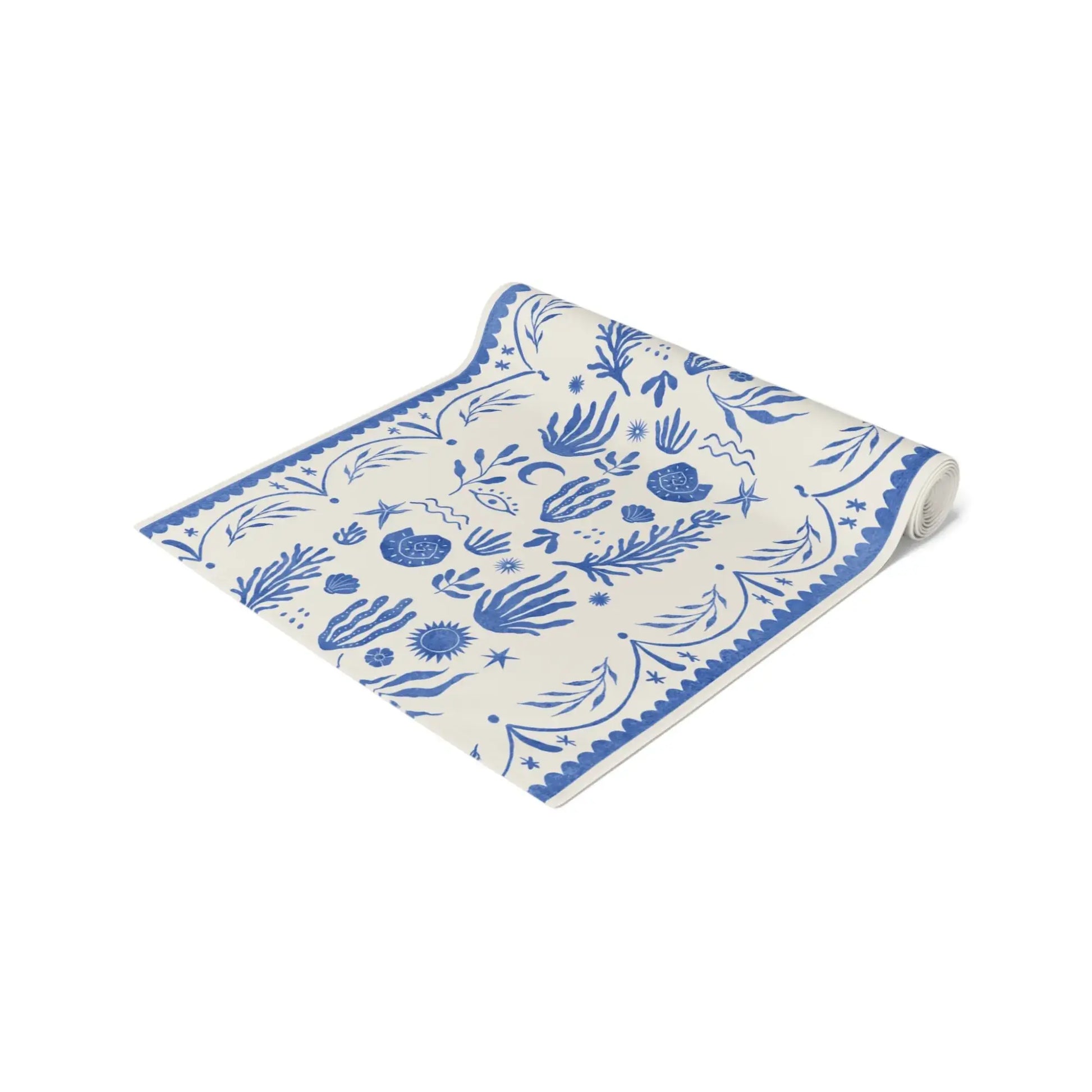 Blue Mediterranean TABLE RUNNER from Blue Water Songs