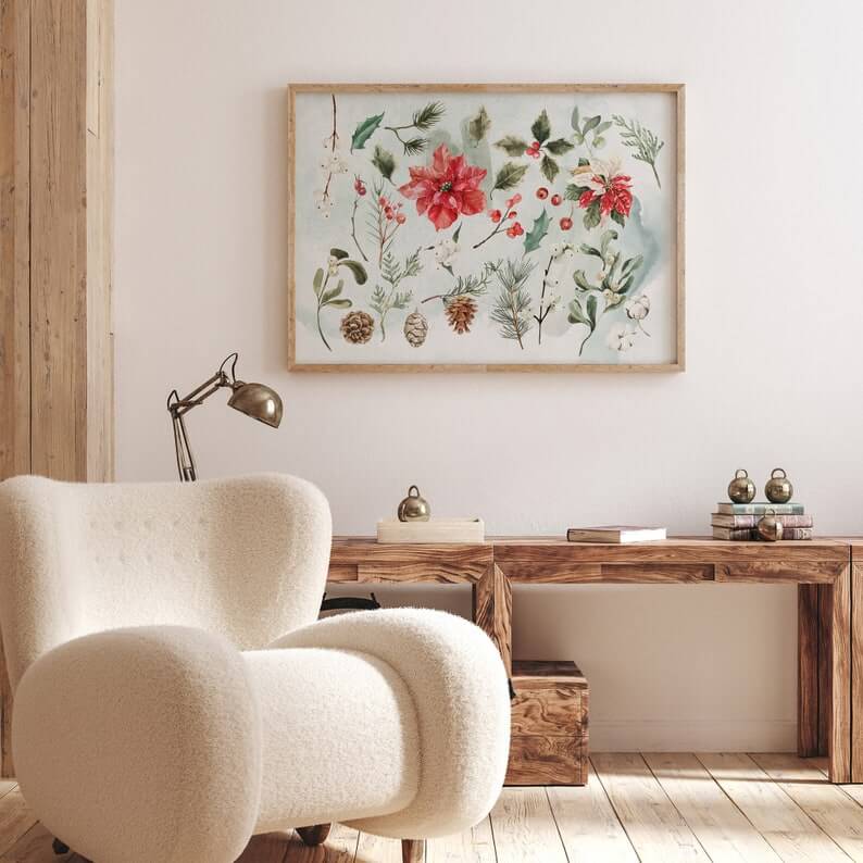 Champignons Botanique vintage Art Print - TÉLÉCHARGEMENT NUMÉRIQUE - WOODLAND 7