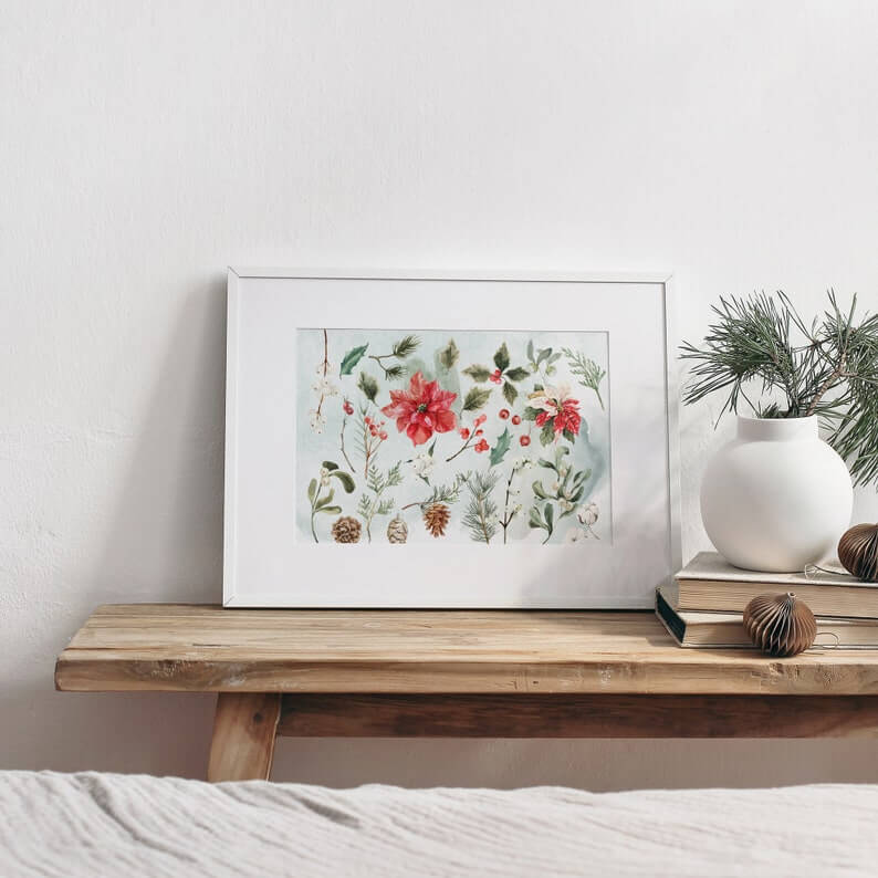 Champignons Botanique vintage Art Print - TÉLÉCHARGEMENT NUMÉRIQUE - WOODLAND 7