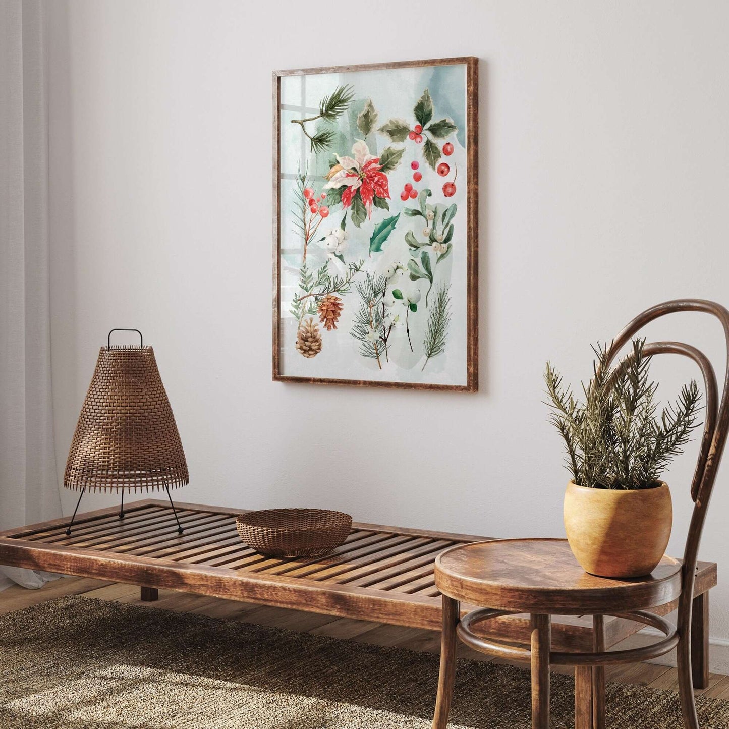 Champignons Botanique vintage Art Print - TÉLÉCHARGEMENT NUMÉRIQUE - WOODLAND 7