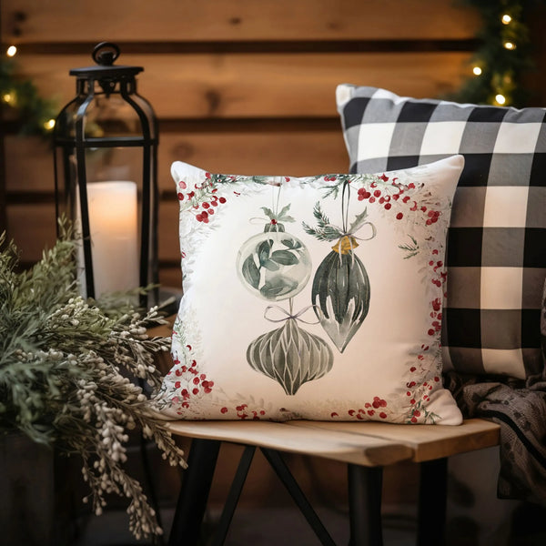 cute christmas throw pillows outdoor