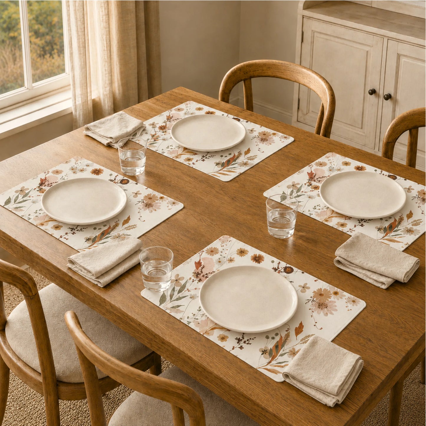 Watercolor Autumn Wildflower PLACEMATS