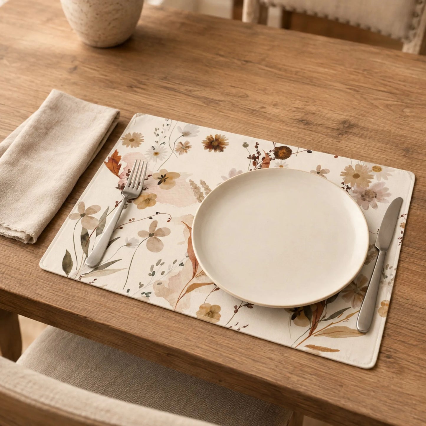 Watercolor Autumn Wildflower PLACEMATS