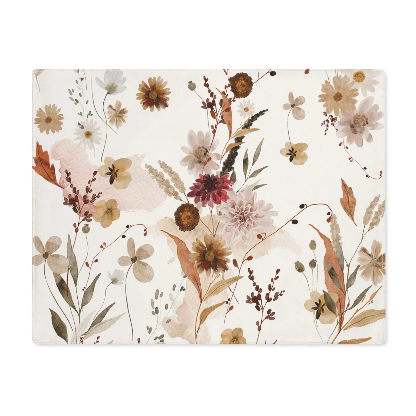 Watercolor Autumn Wildflower PLACEMATS