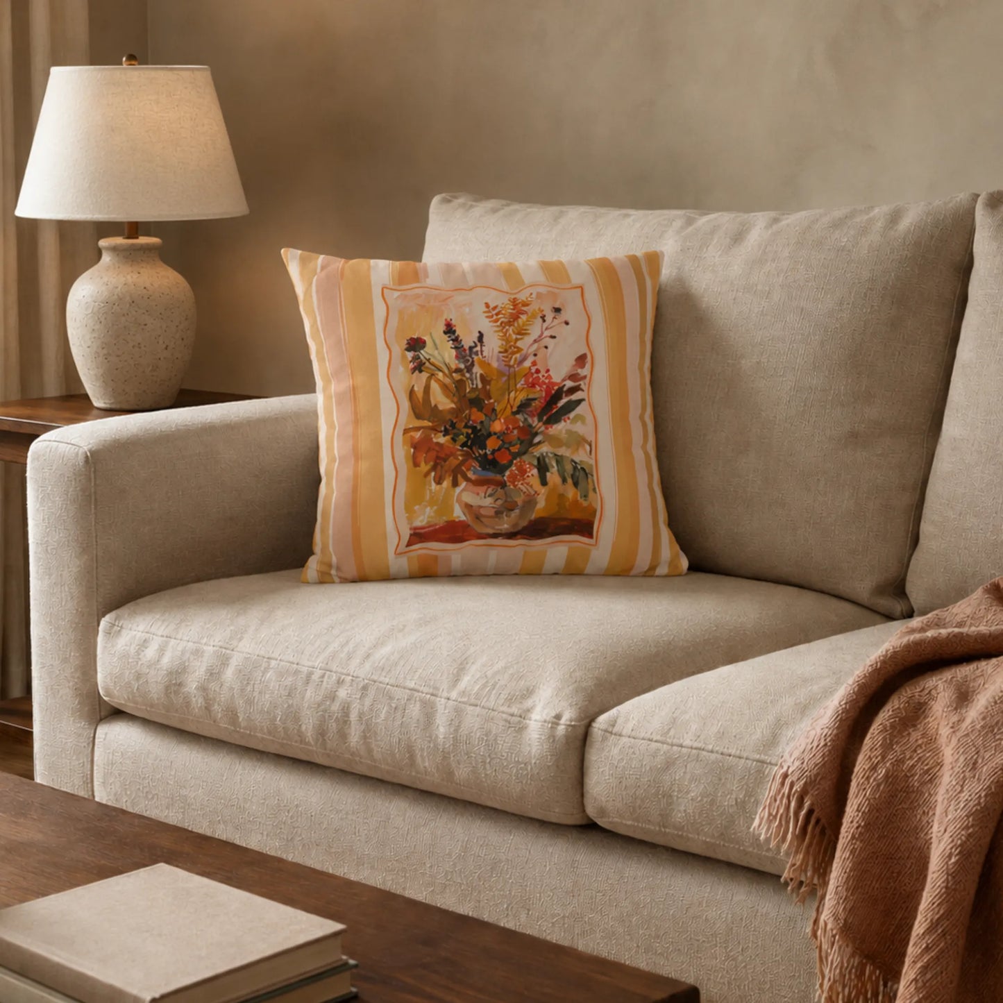 Autumn Bouquet Pillow and Cover