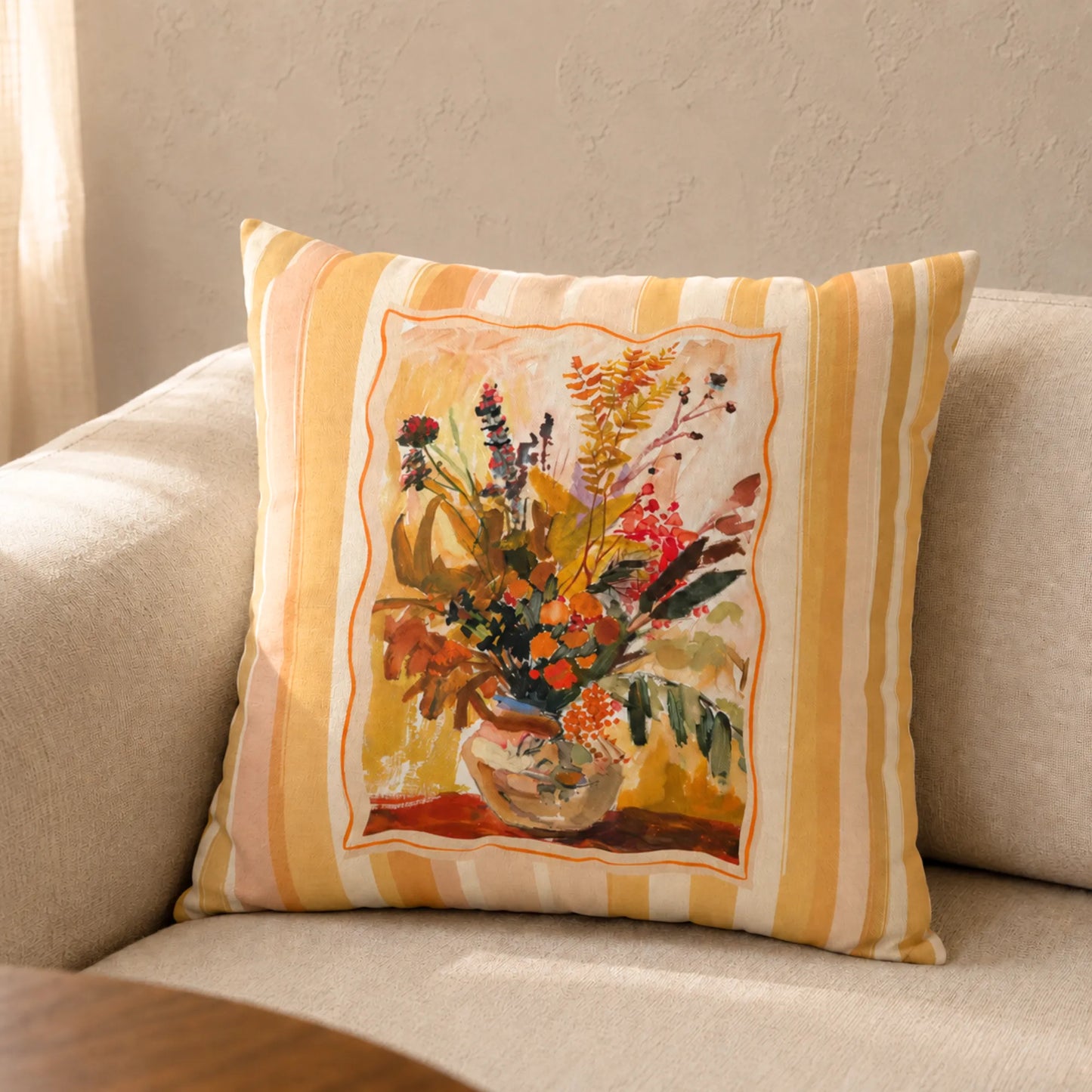 Autumn Bouquet Pillow and Cover