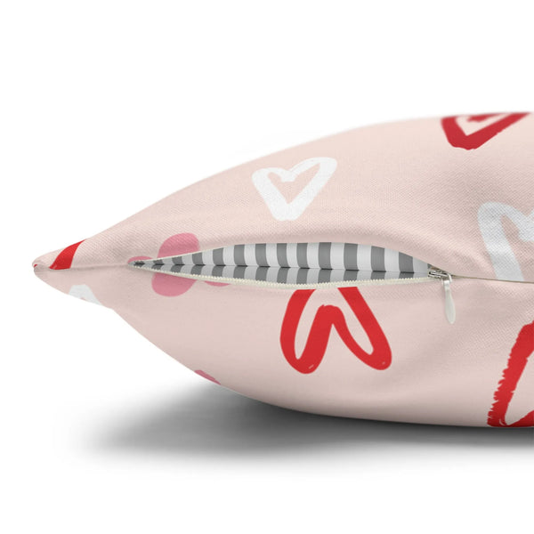 Hearts Valentine Pillow & Cover | SPRING25PLW04