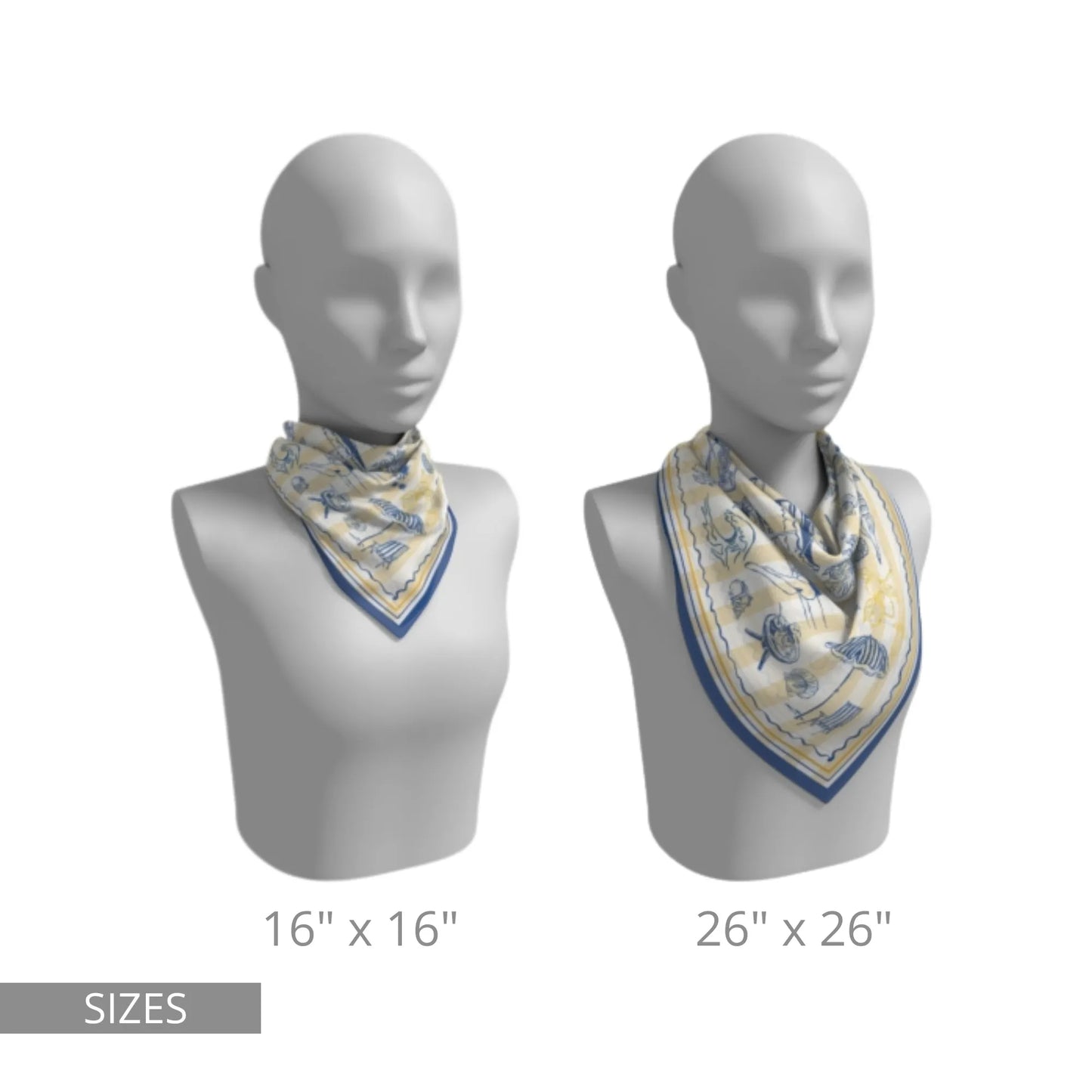 La Dolce Vita Silk Scarf – Mediterranean Summer Style