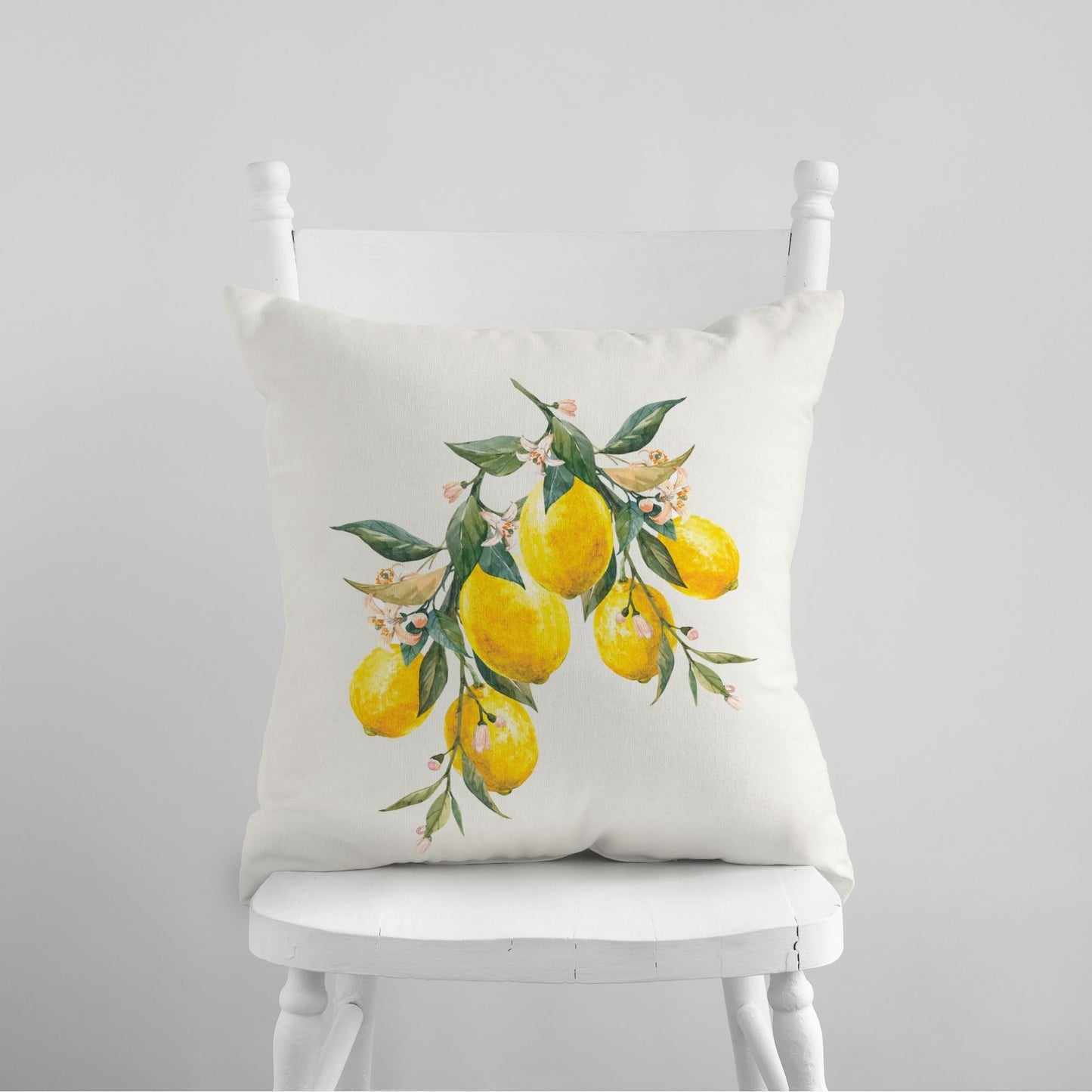 Watercolor Lemon PILLOW & COVER - SUMMER24PLW11