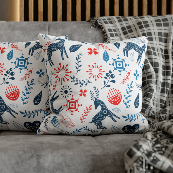 Nordic Reindeer Christmas Pillow & Cover | WINTER23PL21