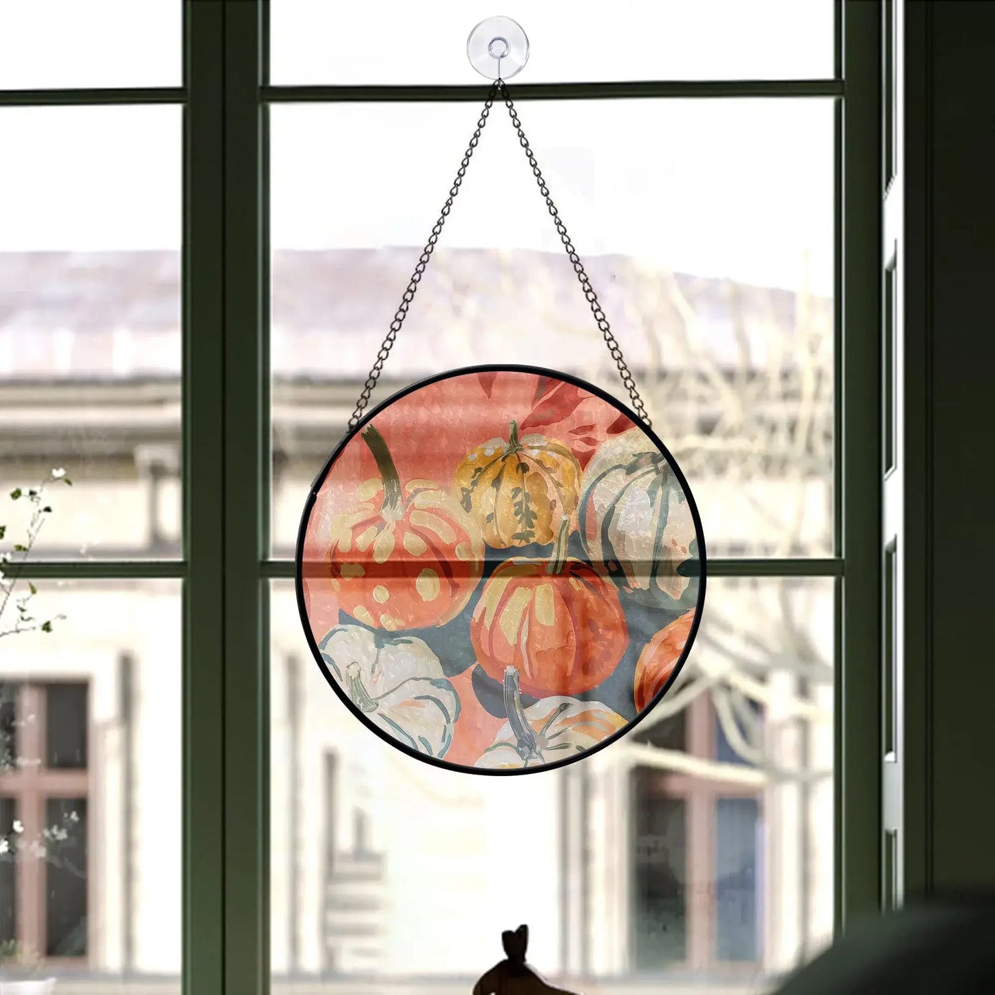 Oreiller et housse de Noël botanique aux baies d'hiver