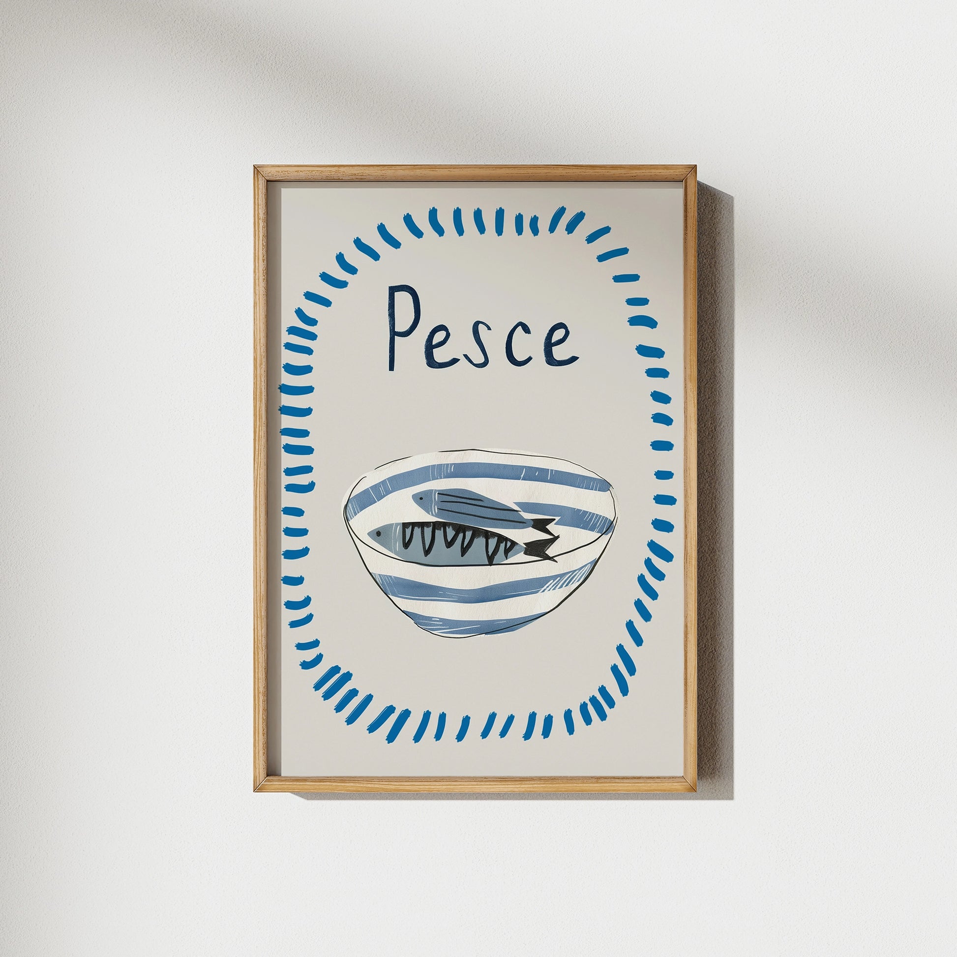 Pesce food poster from Blue Water Songs