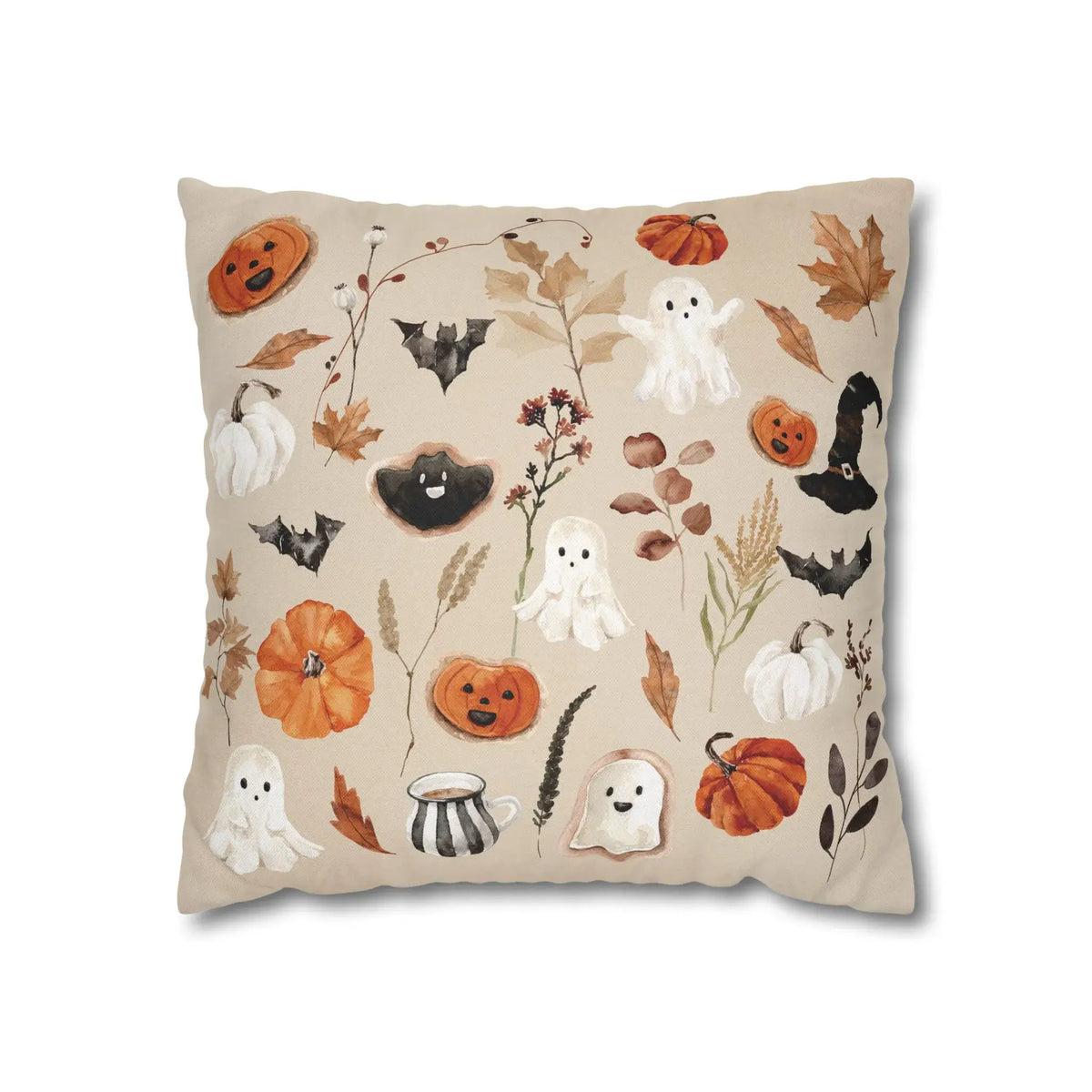 Watercolor Halloween Pillow Covers from Blue Water Songs 