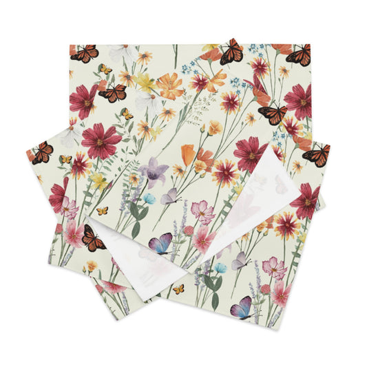 Watercolor Wildflowers Spring summer PLACEMATS