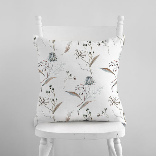 Watercolor Winter Botanical PILLOW & COVER | WINTER23PL30