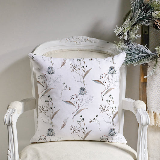 Watercolor Winter Botanical PILLOW & COVER | WINTER23PL30