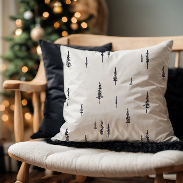 Minimalist Winter Tree Christmas PILLOW & COVER | WINTER23PL32