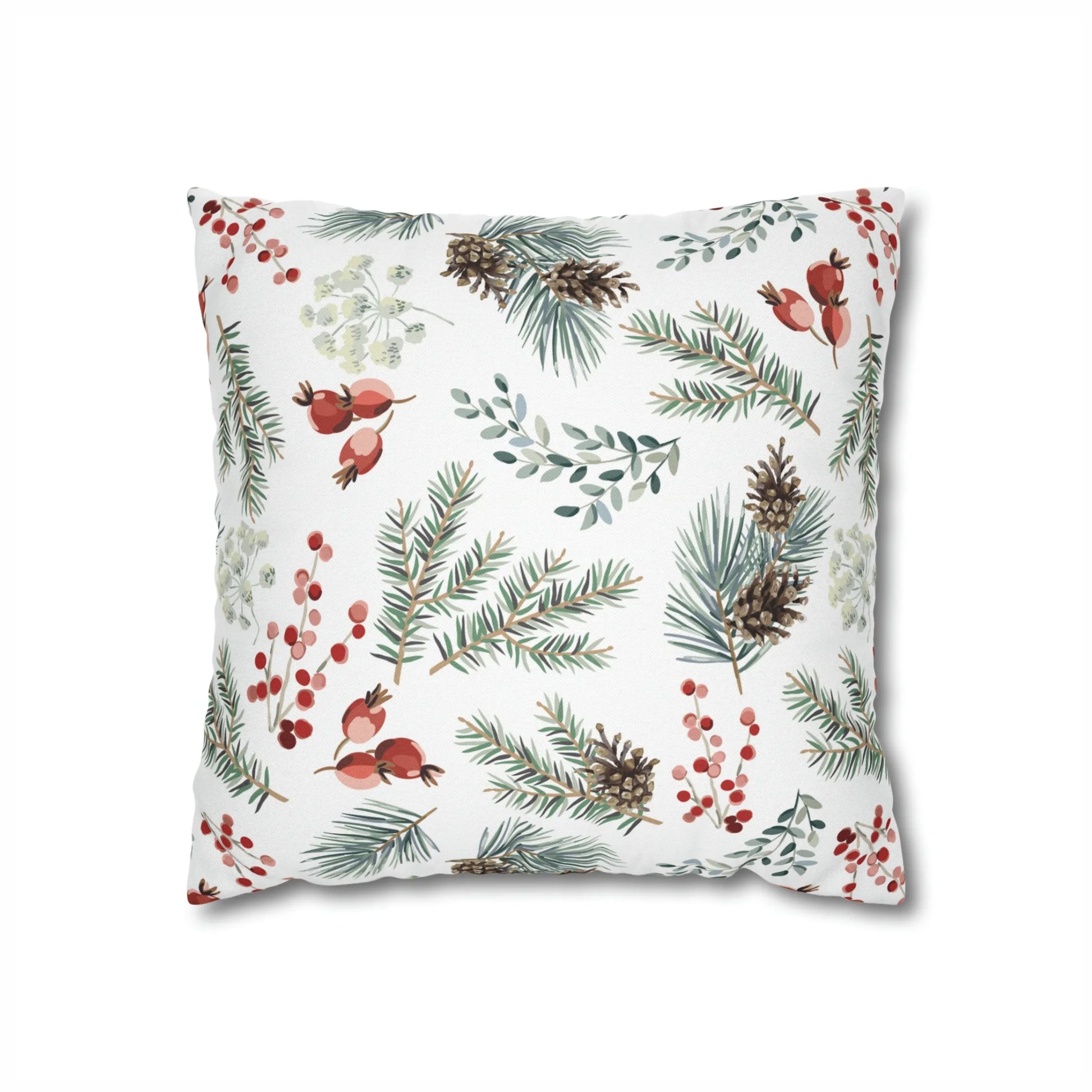 winter throw pillows from Blue Water Songs - white color